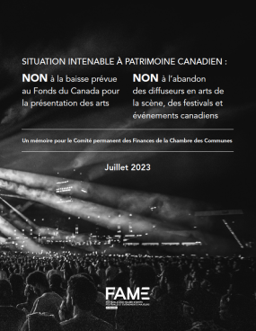 Situation intenable à Patrimoine canadien
