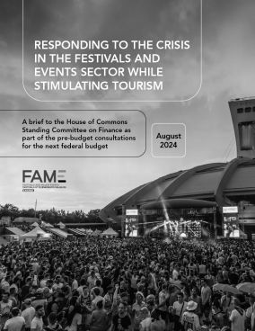 Responding to the Crisis in the Festivals and Events Sector While Stimulating Tourism